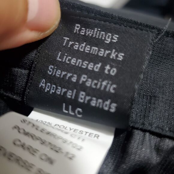 Rawlings Adult Baseball Batting Cage Jacket Black Size Large - Picture 7 of 9